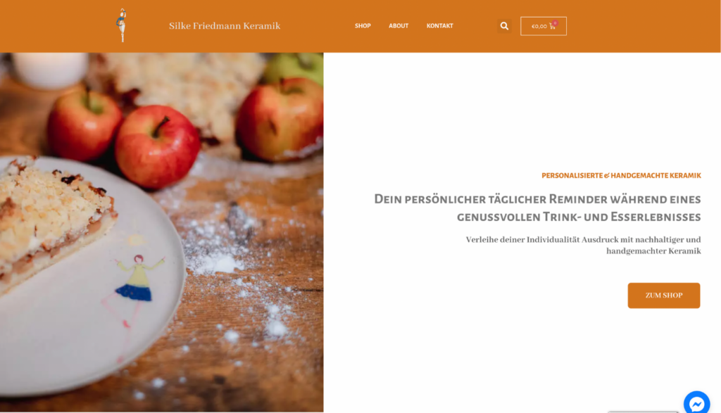 Sarah Viana Writing Copywriting Ghostwriting Landingpage Keramik